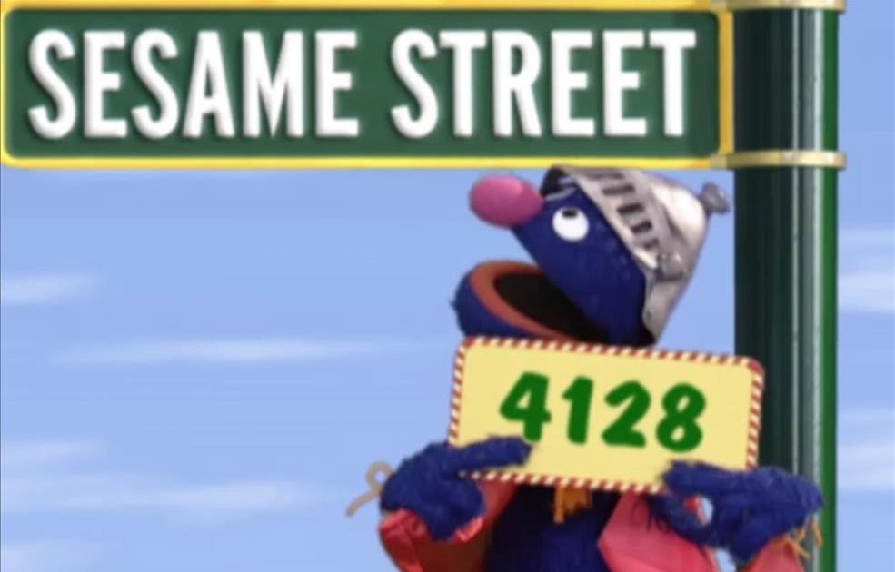 Crazy Blue Hair Moments on Sesame Street - wide 4